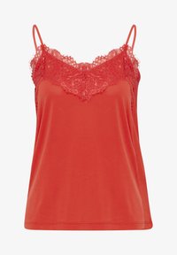 Non sélectionné, poppy red