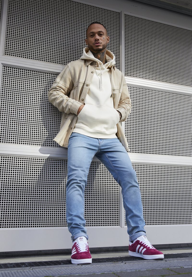 Denim Project MR RED SUPERSTRETCH - Calças de ganga justas - light blue