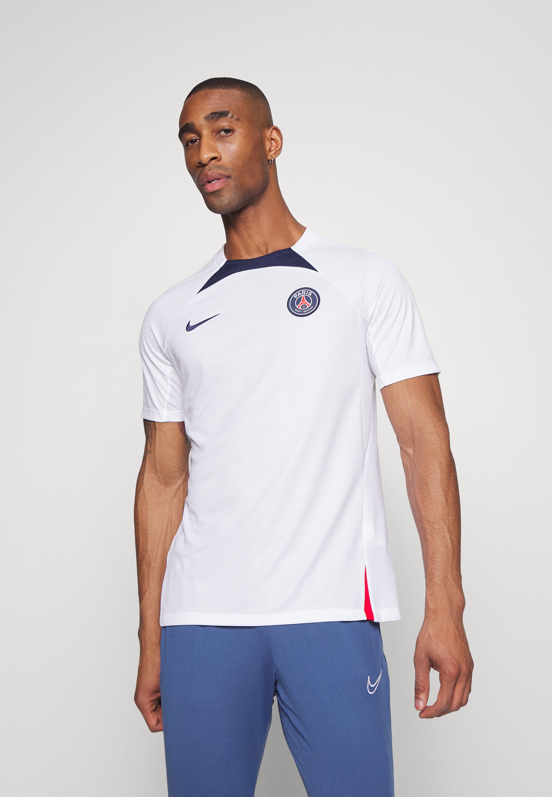 Nike Performance PARIS ST GERMAIN STRIKE - Fanartikel - white/midnight  navy/wit - Zalando.nl
