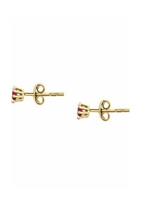 Live Diamond Boucles d'oreilles - gul guld rød