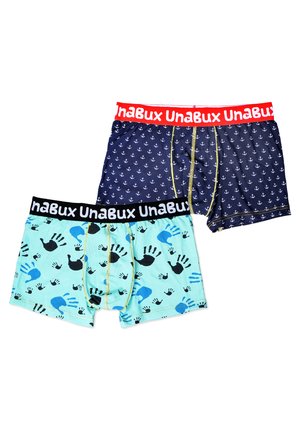 Unabux 2-PACK FIVE FINGERS MIX - Kurze Boxershorts - dark blue