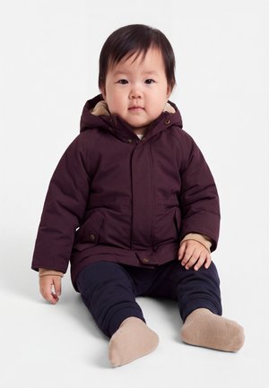 MINI A TURE, MATVIKANIA WINTER JACKET - Vinterjakke - fudge aubergine