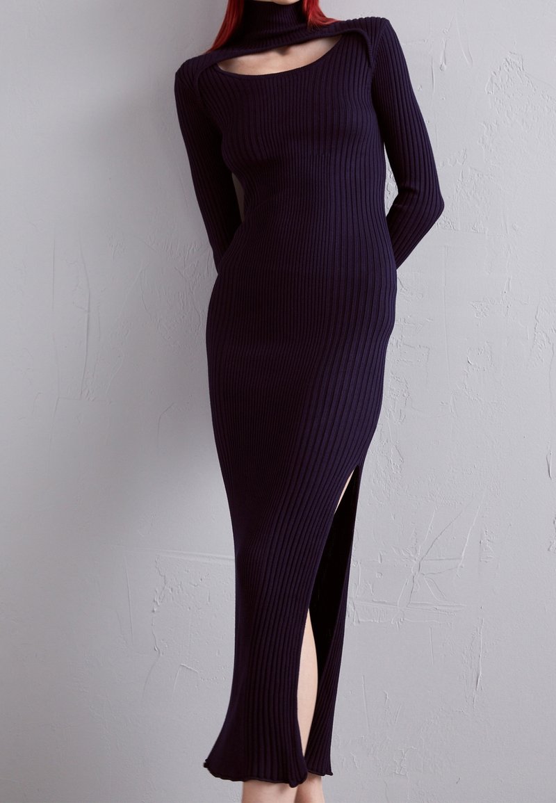 Won Hundred Stickad klänning - dark blue