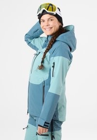 Swedemount FREERIDE SHELL - Snowboardjakke - seaweed green dk seaweed green