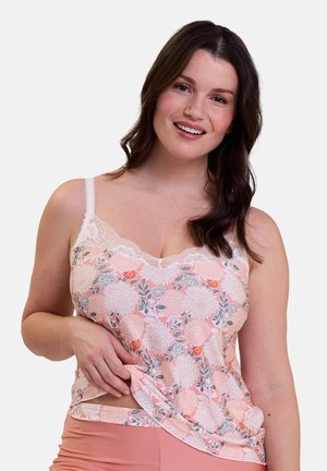CAMISOLE AURÉLIE - Haut de pyjama - imprimé dahlia clair