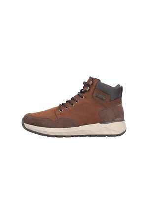 Schnürstiefelette - braun