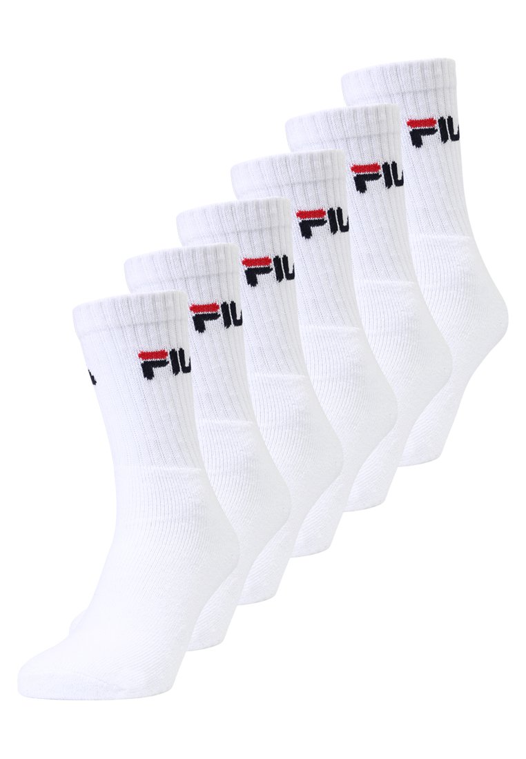 middelen Geslaagd stil Fila 6 PACK - Sokken - white/wit - Zalando.nl