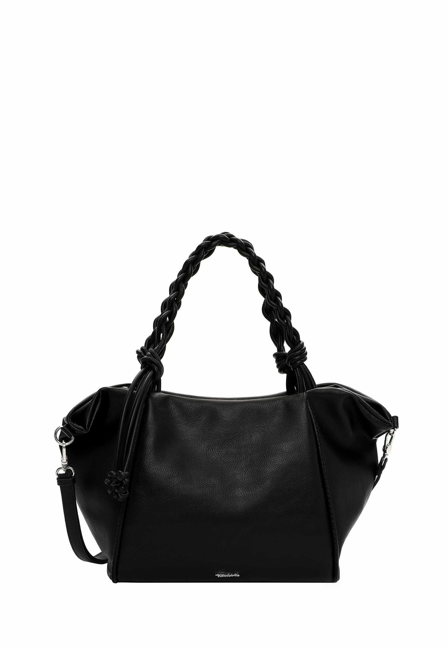 Sac à Main Tamaris TAS Glenn - Noir, 27,5 X 17 X 10 Cm - Bandoulière Ajustable Et Poignée Amovible - Polyuréthane Et Polyester - 2
