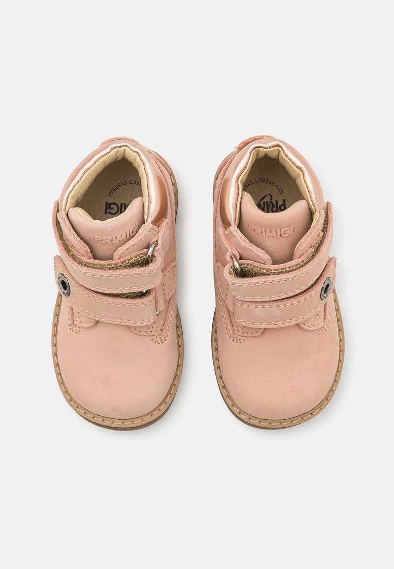 SCARPE BIMBO BIMBA ADIDAS ADVANTAGE CHILDREN CON STRAPPI BIANCO ROSA