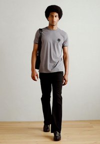 Antony Morato INJECTION LOGO - T-shirt basic - anthracite