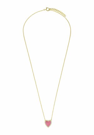 Ketting - pink and gold coloured