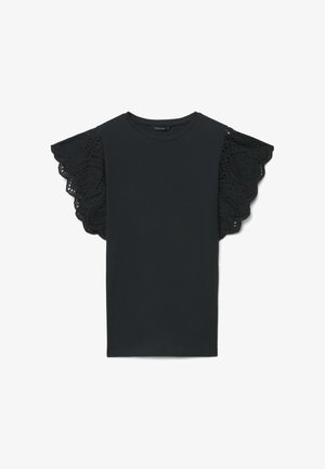 Calliope, T-SHIRT APPLICAZIONI - T-shirt con stampa - ultrablack
