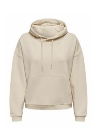 JDY Felpa con cappuccio - off-white
