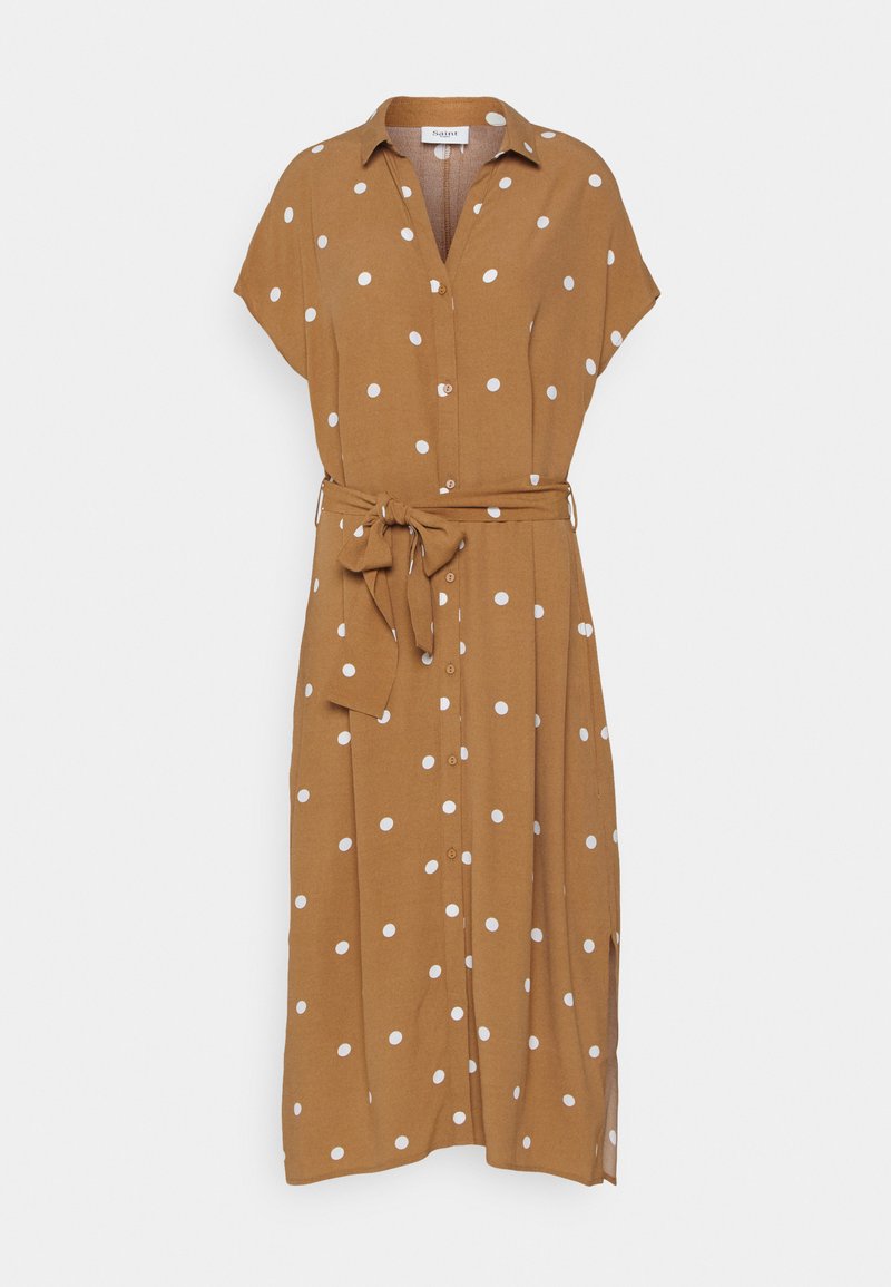 Damen Freizeitkleider | Saint Tropez BLANCA DRESS Blusenkleid tobacco brown/braun - TT61320 Damen Freizeitkleider | Saint Tropez BLANCA DRESS Blusenkleid tobacco brown/braun - TT61320