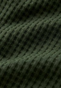 Next TEXTURED WAFFLE REGULAR FIT - Polosärk - olive green