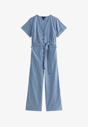 New Look, CHAMBRAY UTILITY - Mono - pale blue