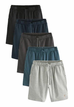 LIGHTWEIGHT 5 PACK-REGULAR FIT - Spodnji deli trenirk - black blue grey core