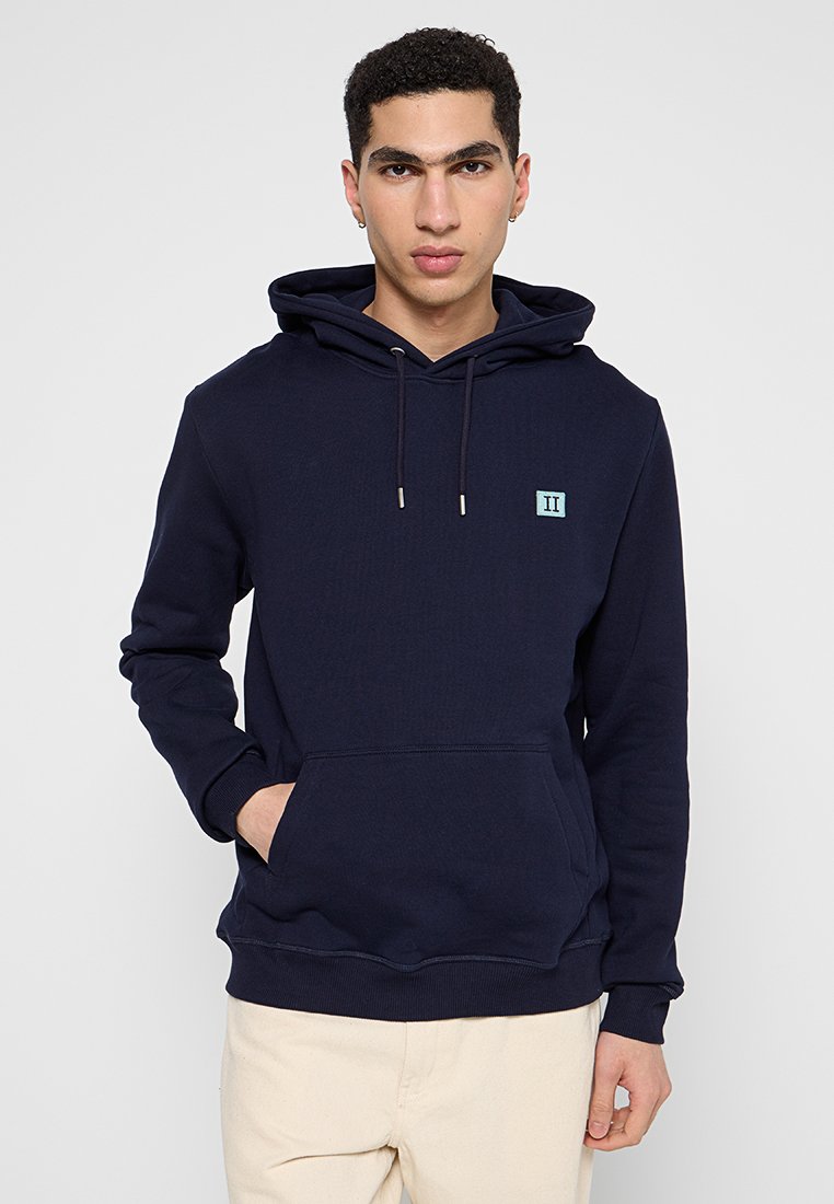 Les Deux Hoodie blauw Les Deux Hoodie blauw