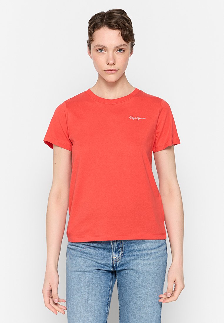 Pepe Jeans T-shirt basic rood