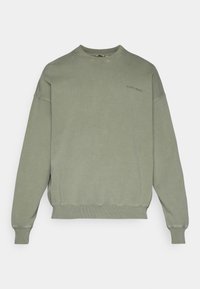 OVERSIZED WASHED - Sportinis megztinis - thyme