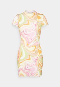 Vestido de dia - multicolor swirl