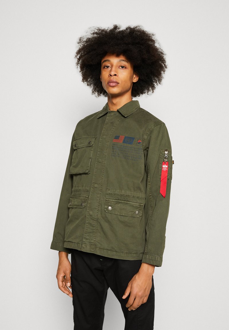 Alpha Industries FIELD JACKET Summer jacket khaki Zalando.co.uk