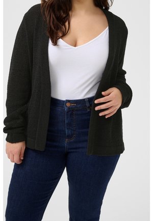 Cardigan - mottled black