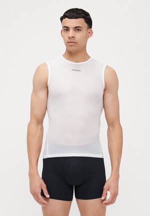 ULTRALIGHT SLEEVELESS BASE LAYER - Aluspaita - white