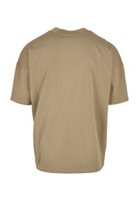 Urban Classics OVERSIZED MOCK NECK - Basic póló - khaki