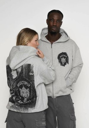 CARNIVORE - Sweatjacke - grey melange