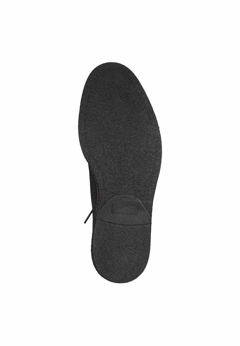 MARCO TOZZI Stivaletti Donna con Lacci in Pelle Zeppa, Anthracite N.C, 36 EU