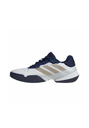 adidas Performance BARRICADE 14 M AC - ALLCOURT TENNISSCHUH - Multicourt Tennisschuh - ftwwht cybemt dkblue