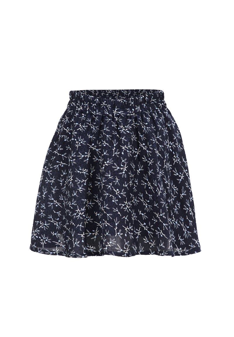 WE Fashion Minirok neonblauw