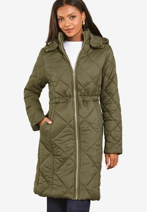 SHOWER RESISTANT  REGULAR FIT - Parka - khaki green