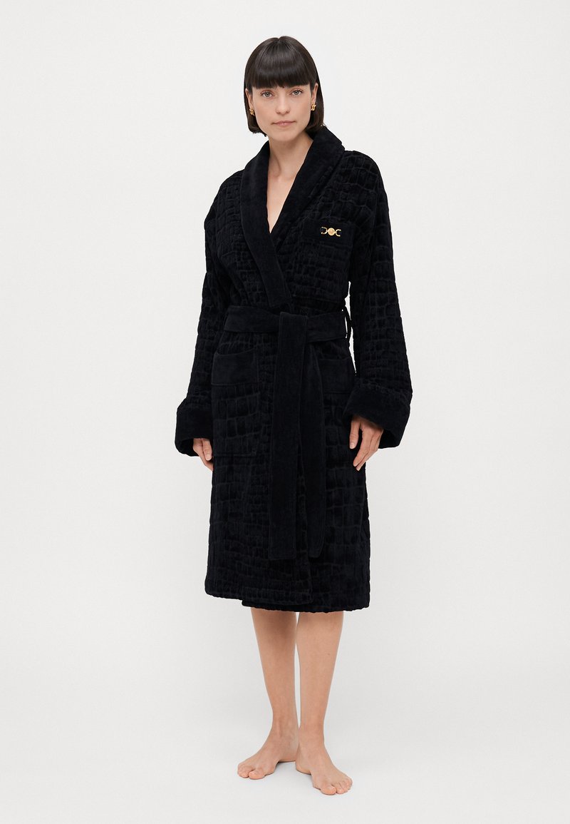 Versace BATHROBE MEDUSA Albornoz black/negro