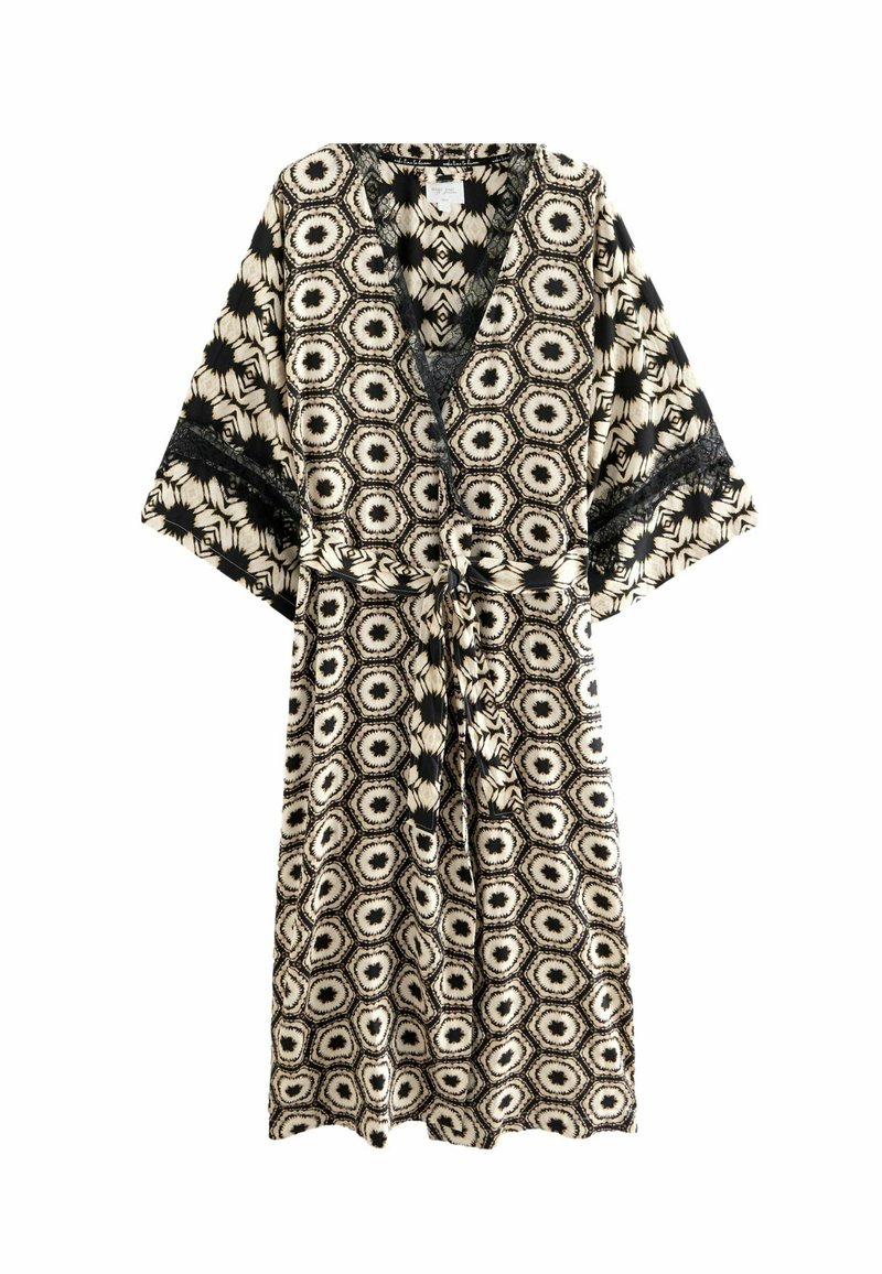 Next Peignoir - monochrome geo
