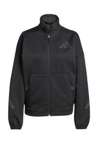 Z.N.E.  - Športna jopa s kapuco na zadrgo - black