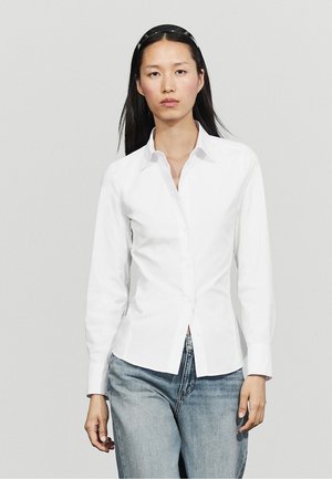 Massimo Dutti, Overhemdblouse - white