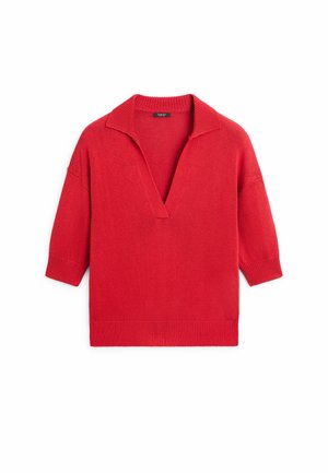 ASYMMETRIC - Polo shirt - red