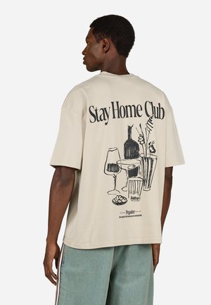 KOTOR - Print T-shirt - washed cozy beige