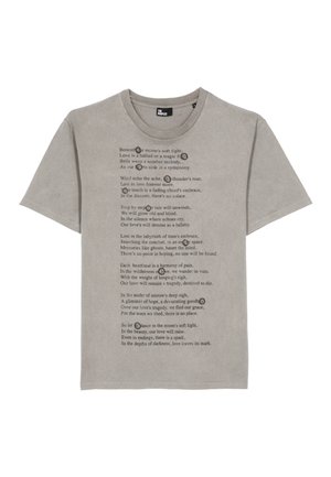 The Kooples T-shirt print - grey melange