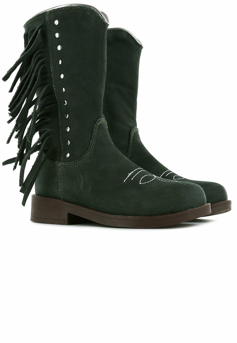 Kinder Booties | Shoesme Cowboy-/Bikerboot green/grün - IX97399 Kinder Booties | Shoesme Cowboy-/Bikerboot green/grün - IX97399