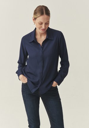 ARTICLE NICOLE - Gombos blúz - navy blue