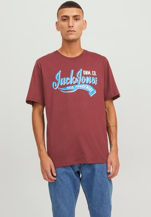 2-ER PACK LOGO - Print T-shirt - rot