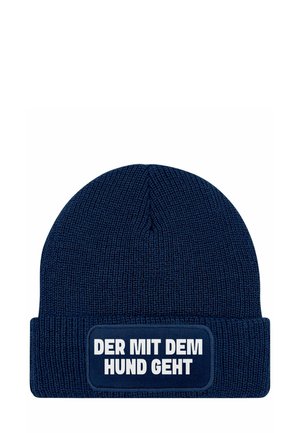 Beanie - dunkelblau