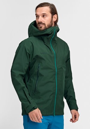 CRATER HOODED JACKET MEN - Hardshelljacke - woods