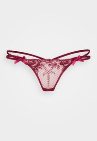 ROSIA THONG - String - burgundy