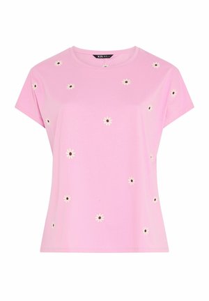 Yours Clothing, PLUS SIZE T-SHIRTS. - T-shirts print - pink