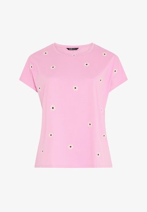 Yours Clothing, PLUS SIZE T-SHIRTS. - T-shirts print - pink