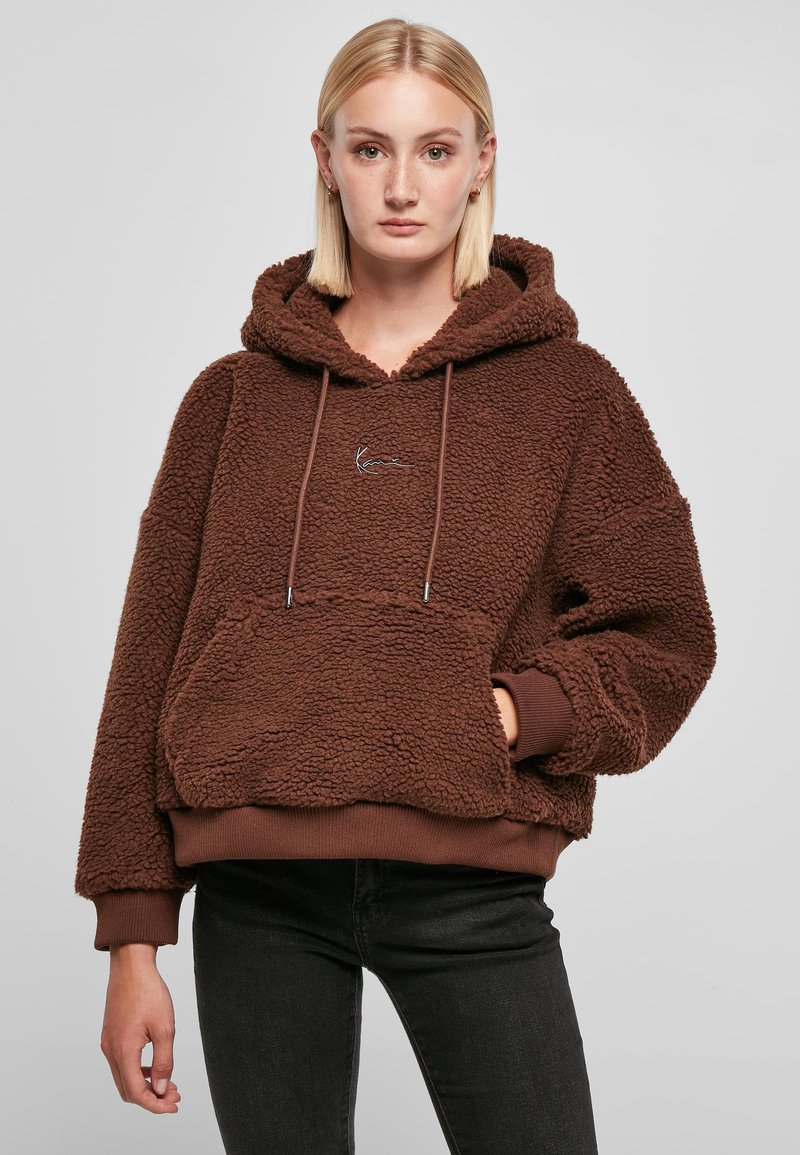 Karl Kani Hoodie - dark brown